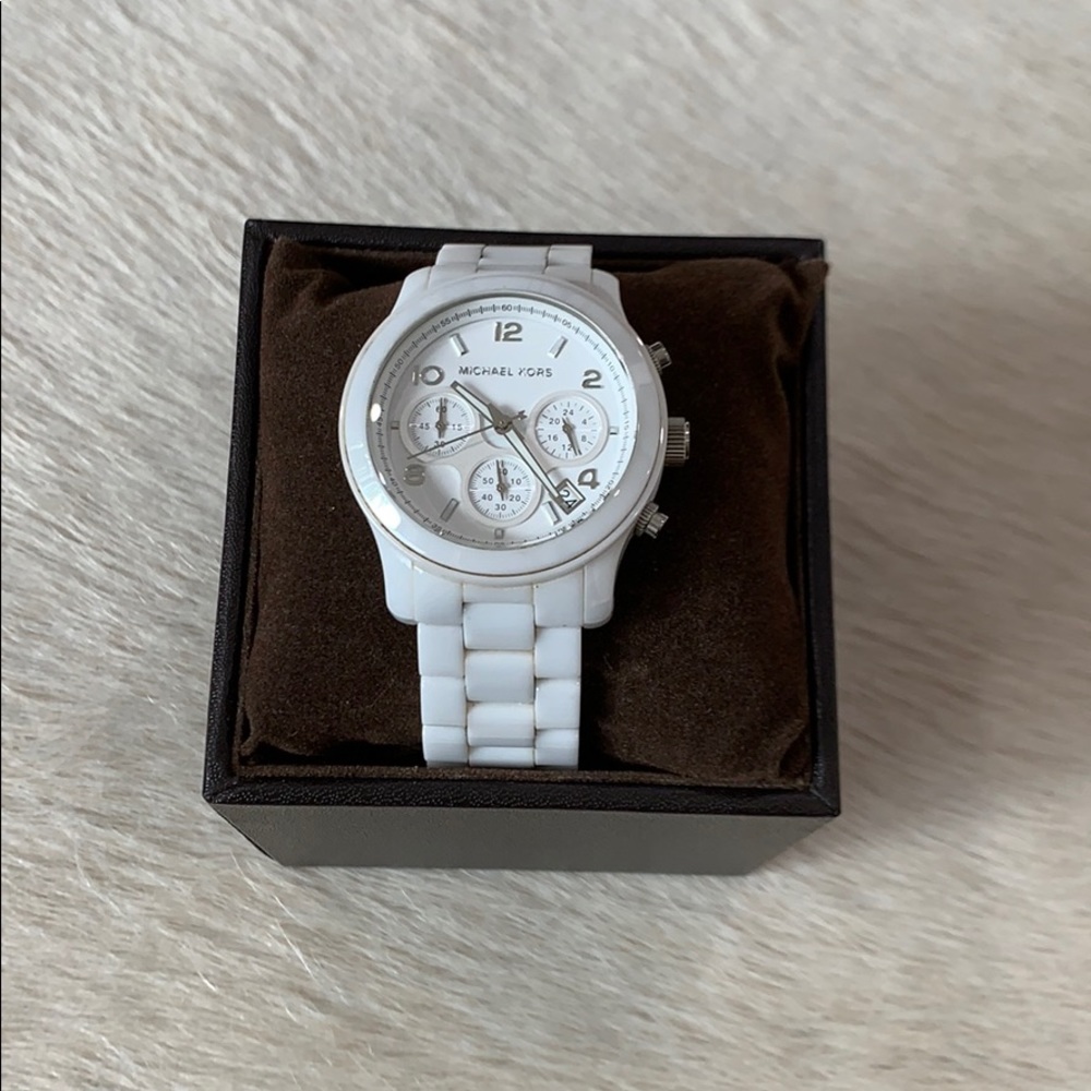 Michael Kors Ceramic White watch